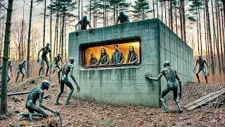 مخلوقات غريبة تحبس الناس في غرفة لوحدهم وسط الغابة لكي تقتلهم | the watchers
