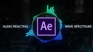 How to create Reactive Audio Spectrum Waveform Effects in Adobe After Effects (CC 2017 Tutorial)