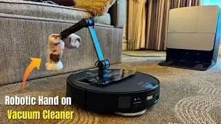 Robot Vacuum with Mechanical Arm for Home Cleaning || Roborock Saros Z70
