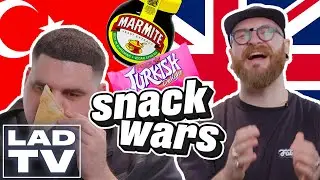 Manchester & Turkish Lad Battle Over Snacks | Snack Wars: Fight For Your Country