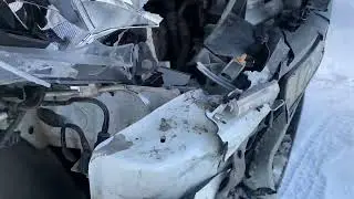 После аварии Лада хрей кросс