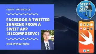 Sharing to Facebook & Twitter Using SLComposeViewController (Swift/iOS)