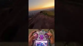 Surfing this hill with my fpv drone
