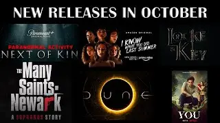 New Movie & Original Series Releases in October | HBO Max, Netflix, Hulu, Amazon Prime, Paramount+