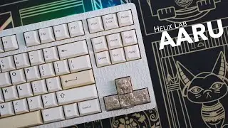 Helix Lab Aaru TKL Prototype Introduction | Skylar Switches Typing Sounds (PBT Keycaps)