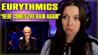 Eurythmics - Here Comes The Rain Again | FIRST TIME REACTION | live