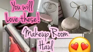 Makeup Room decor Haul and more!