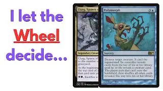 Magic the Gathering but the Commander and Theme is RANDOM…