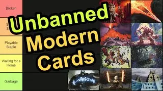 Unbanned Modern Cards Tier List