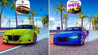 Asphalt 9 Legends VS Asphalt Unite Comparison [NEW 2024]