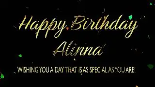 Happy Birthday Alinna