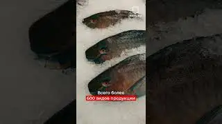 Рыбный рынок «Москва — на волне»! #shorts