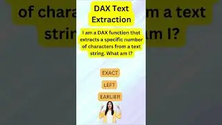 13 DAX - Text Extraction #shorts #dax #powerbi #riddles
