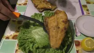 Очень вкусная жаренная КАМБАЛА