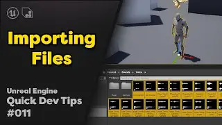 Quick Dev Tip #11 UE4 - Blueprints - Importing Files