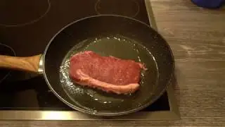 Rumpsteak perfekt zubereiten - CeranHerd [4K] - Well Done in 17 Minuten