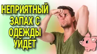 Как убрать неприятный запах с одежды: 6 простых способов