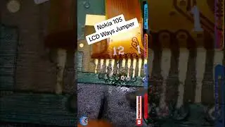Nokia 105 LCD Ways Jumper#AHmobile #AHMR #AHKMS #AHMTO #MobileRepairing #MobileSolution