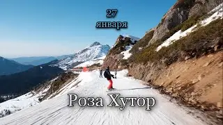 Красная Поляна / Роза Хутор. Fujifilm xt30 cinematic