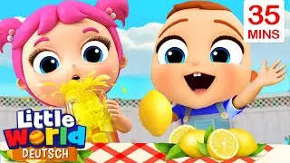 Unser Limonadenstand | Kinderlieder für Kleinkinder | Little World Deutsch