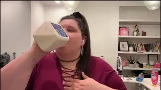 waking up with a broken heart, full day of eating with calories, & weigh in | vlog