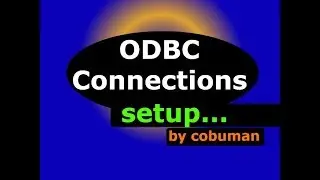 Desktop Support, How to Setup ODBC Driver Connection and Authentication