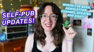👀 EXCITING UPDATE + where I've been! | new website, newsletter, and publishing updates! 🥳