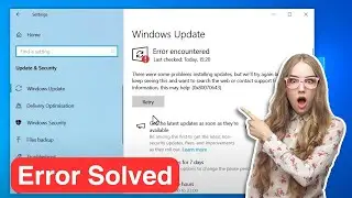 [Fixed]✔️ KB5034441 Fails Error code 0x80070643 Windows Update Error