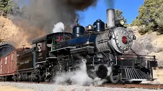 Steam Freight Train: Virginia And Truckee Railroad