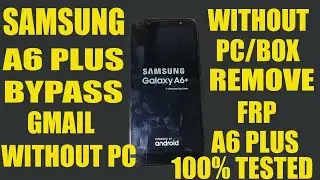 samsung a6 google account bypass | samsung a6 frp bypass 9.0
