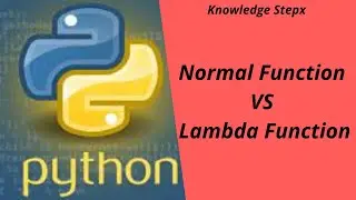 Normal function vs Lambda function