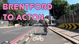 🚲 Cycling from Brentford to Acton without traffic just got very easy