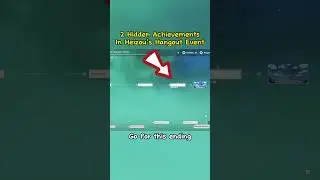 Hidden Achievement in Heizou's Hangout Event