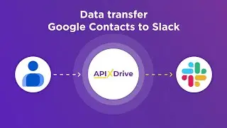 Google Contacts and Slack Integration | How to Get new contacts from Google Contacts to Slack