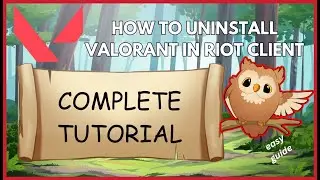 How to Uninstall Valorant in Riot Client | Guide Glimpse