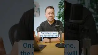 Which comes first, voice over or animation?
