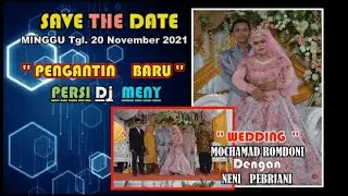 PENGANTIN BARU VERSI DJ MENI - Live Cigundi/Rangkasbitung