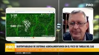 Sustentabilidad de sistemas agroalimentarios en el foco de tareas del CAS