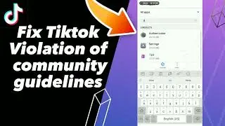 How to Fix Tiktok Violation of community guidelines on tiktok