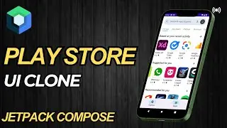 CREATE A BEAUTIFUL PlayStore UI DESIGN with Jetpack Compose
