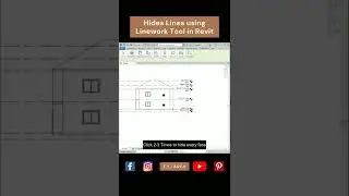 Hide Unwanted Lines using Line Work Tool (Invisible Lines) in Autodesk Revit