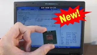 Замена процессора в ноутбуке ASUS F3J