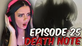 L IS DEAD?????????? Episode 25 Death Note Reaction