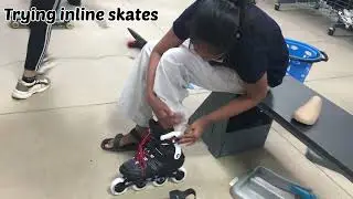 My New Skates 😍 | Decathlon Bangalore #skating @cooksndcraftz