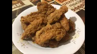 Сочные куриные стрипсы с хрустящей корочкой.
