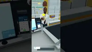 Первый День за Кассой #supermarketsimulator #ajieksey24 #shorts #магазин #симуляторсупермаркета