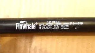 Газовые упоры Finwhale 121023 обзор и тест летом, осенью и зимой.