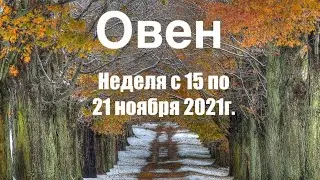 Овен. Таро-прогноз на неделю с 15 по 21 ноября 2021 года.