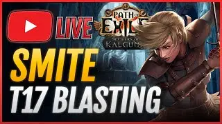 Let's FARM Some🔴SMITE Warden Build Blasting [PoE 3.25]
