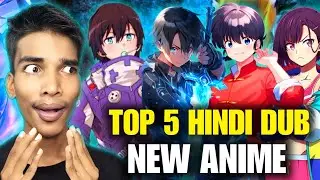Top 5 Best New Anime Series in Official Hindi Dubbed | Anime Series in Hindi | Part 2 | Mr Sixer